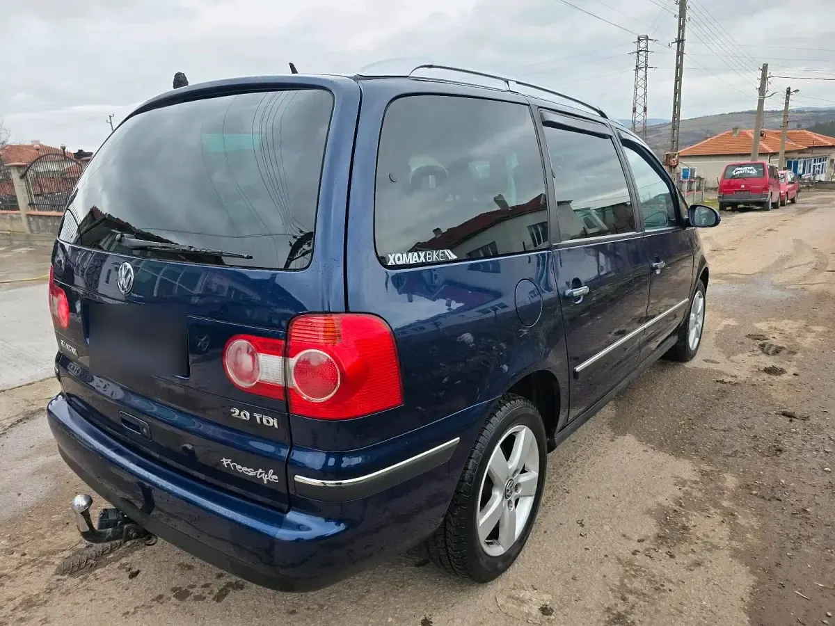 Gebraucht VW Sharan Freestyle 140 PS (102 kW) 2006 Blau Van / Kleinbus