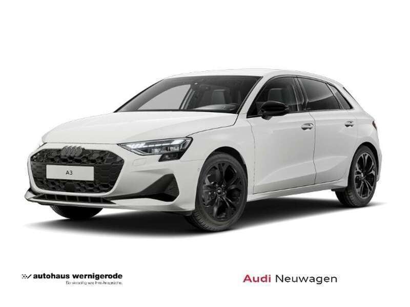 Arkonaweiß Gebraucht 2024 Audi A3 Sportback Advanced Plus Limousine | 36.840 € (Fairer Preis) - Bild 1/4