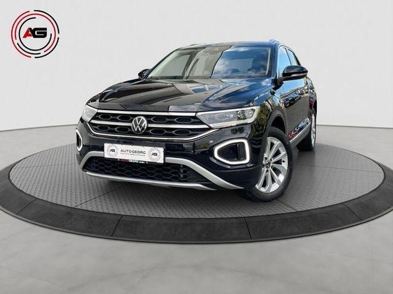 Schwarz Gebraucht 2022 VW T-Roc Style SUV | 24.900 € (Fairer Preis) - Bild 1/4