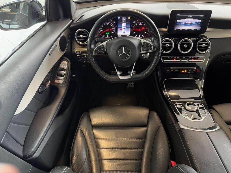 Gebraucht Mercedes GLC220 AMG 170 PS (125 kW) 2019 Obsidianschwarz  metalliclack (metallic) Coupé