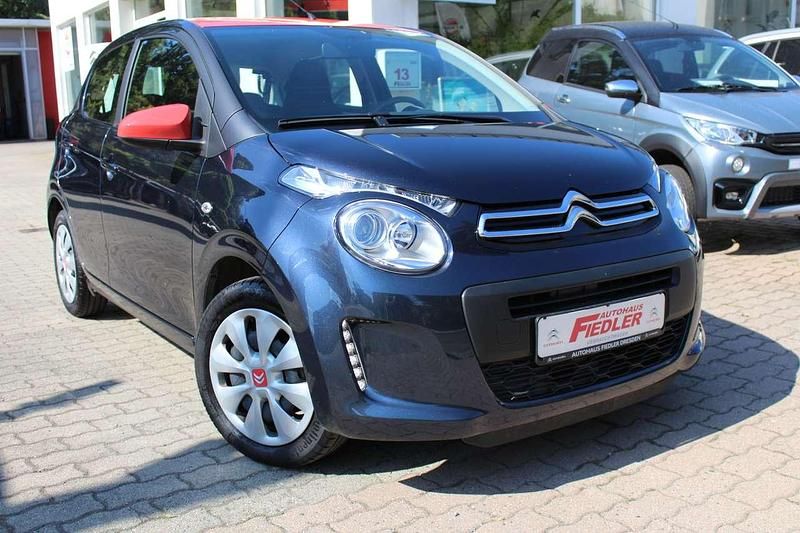 Gebraucht Citroën C1 SELECTION 69 PS (50 kW) 2017 Smaltblau Kleinwagen