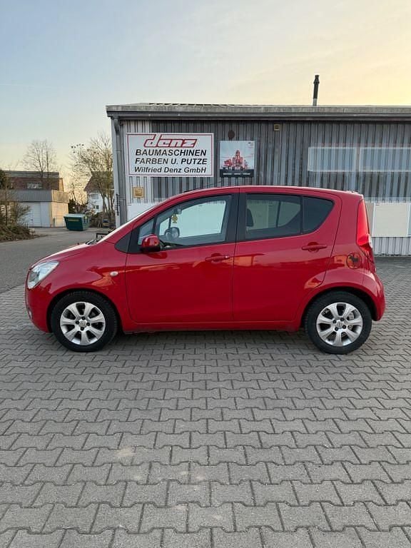 Gebraucht Opel Agila Edition 86 PS (63 kW) 2010 Rot Kleinwagen
