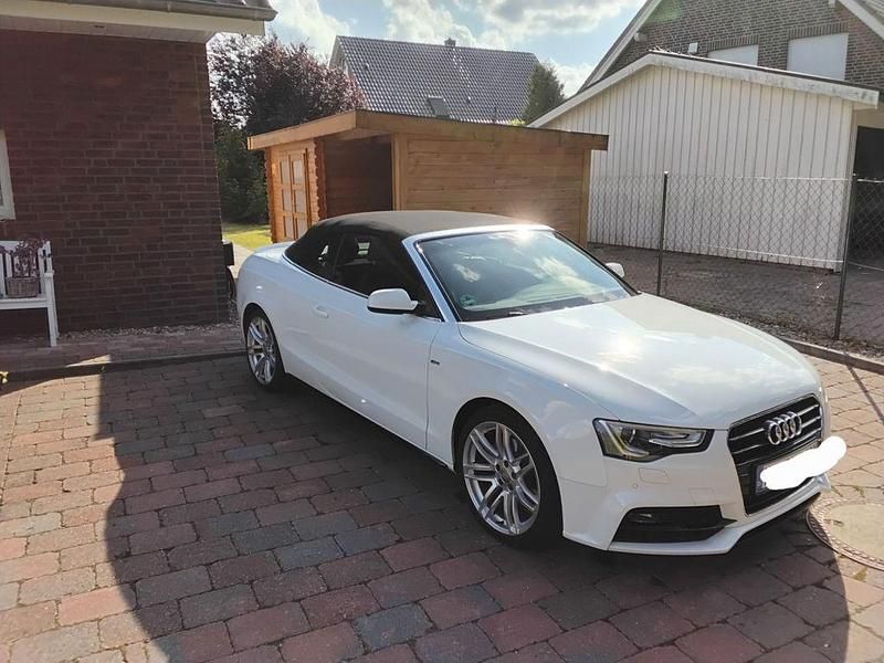 Gebraucht Audi A5 Cabriolet S-Line 177 PS (130 kW) 2016 Weiß Cabrio
