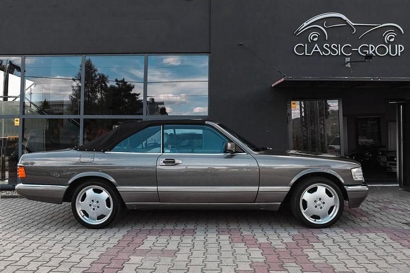 Usata Mercedes 500 252 CV (185 kW) 1988 Marrone Cabrio
