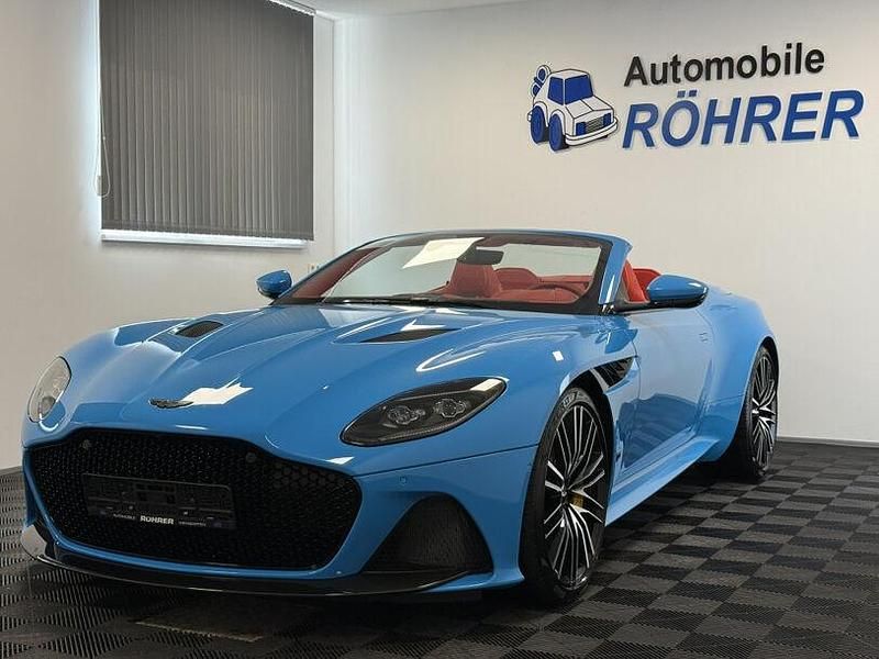 Blau Gebraucht 2022 Aston Martin DBS Cabrio | 249.900 € - Bild 1/4