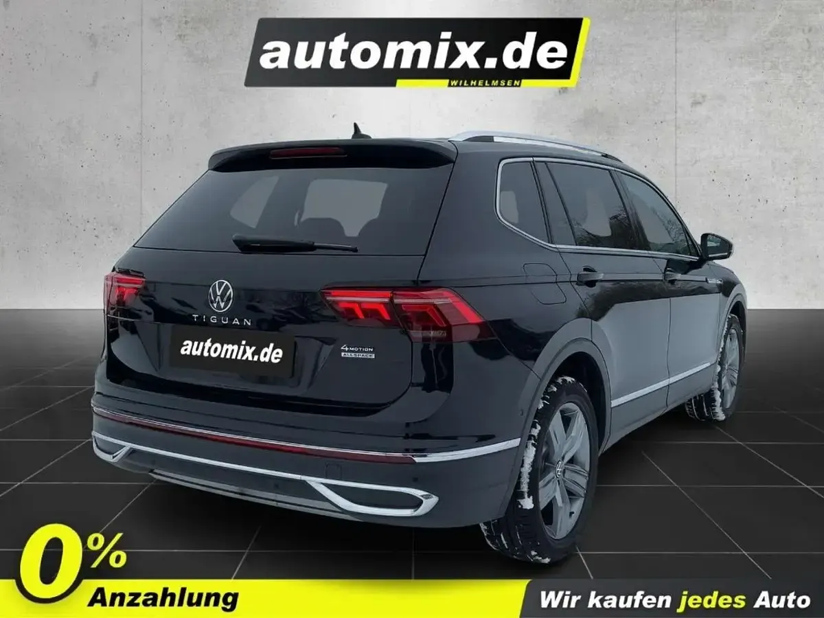 Gebraucht VW Tiguan Allspace Elegance 200 PS (147 kW) 2022 Schwarz SUV
