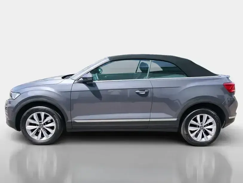 Gebraucht VW T-Roc Cabriolet Style 150 PS (110 kW) 2021 Grau Cabrio