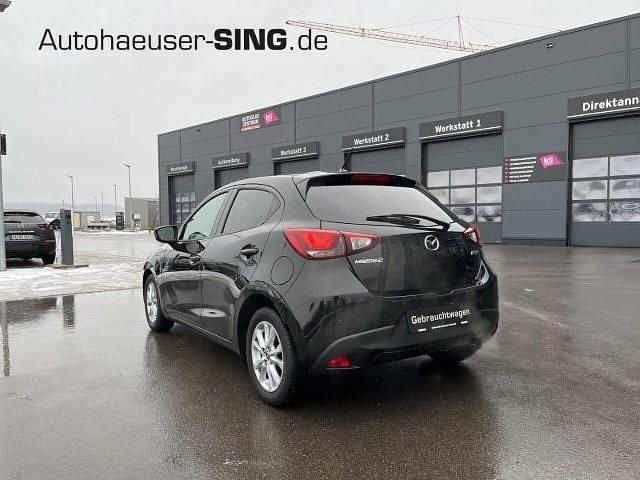 Gebraucht Mazda 2 Exclusive-Line 90 PS (66 kW) 2016 Onyxschwarz metallic Kleinwagen