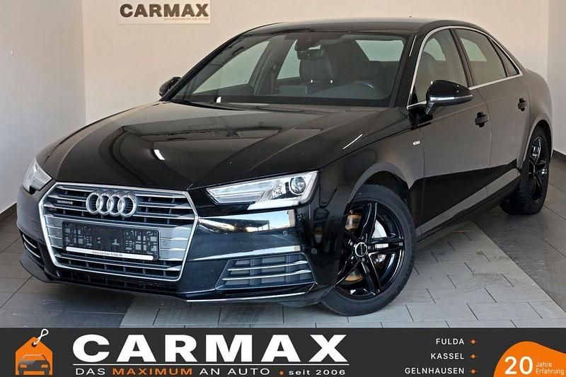 Schwarz Gebraucht 2018 Audi A4 S-Line Limousine | 14.800 € (Guter Preis) - Bild 1/4