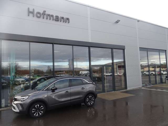 Lackierung platiniumgrau/metall (metallic) Gebraucht 2023 Opel Crossland X Elegance SUV | 16.950 € (Guter Preis) - Bild 1/4