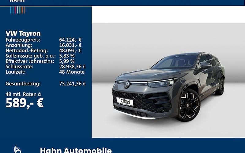 Neu VW Tayron R-line 204 PS (150 kW) 2026 Grau SUV