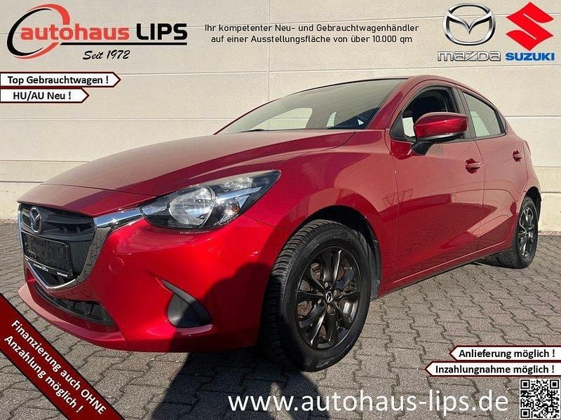 Rubinrot metallic Gebraucht 2017 Mazda 2 Center-Line Kleinwagen | 10.990 € (Fairer Preis) - Bild 1/4