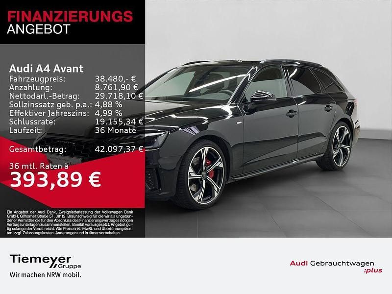 Gebraucht Audi A4 S-Line 204 PS (150 kW) 2025 Schwarz Kombi