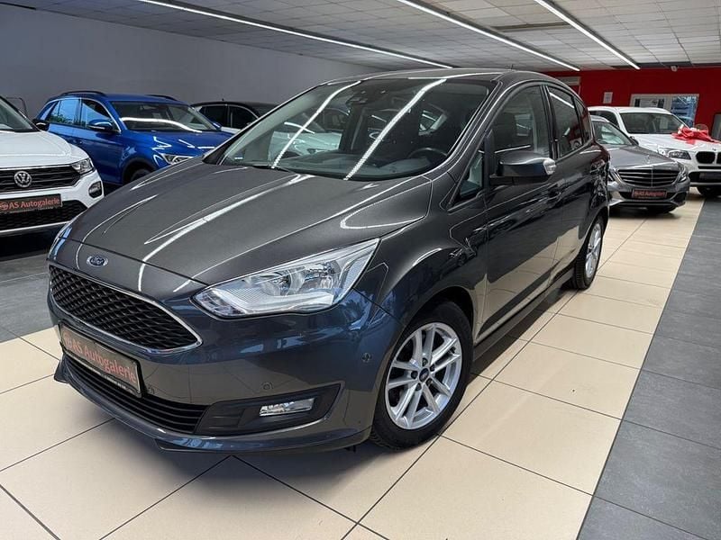 Grau Gebraucht 2018 Ford C-MAX Cool & Connect Van / Kleinbus | 11.999 € (Guter Preis) - Bild 1/4