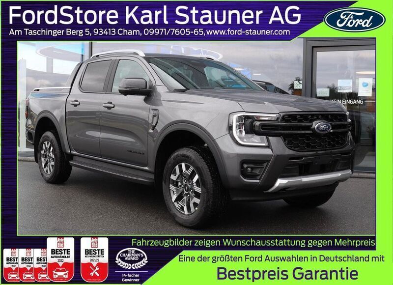 Weiß Neu 2025 Ford Ranger Wildtrack Abholung | 52.693 € (Superpreis) - Bild 1/4