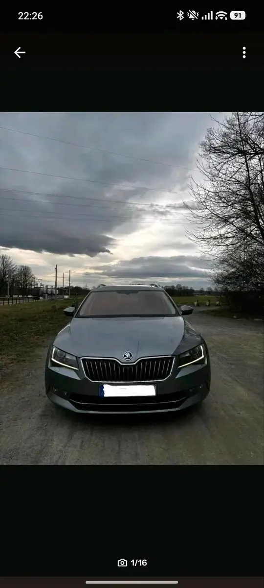 Gebraucht Skoda Superb 150 PS (110 kW) 2015 Grau Kombi