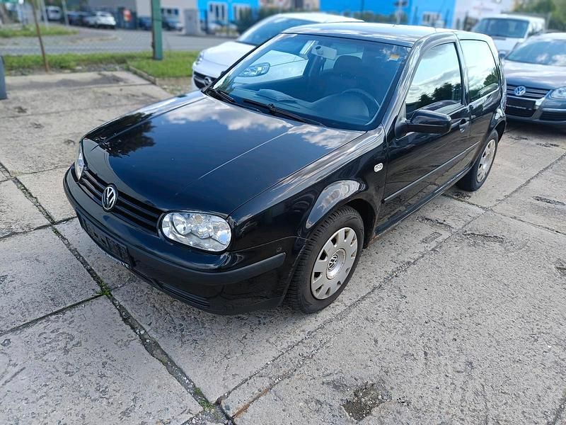 Schwarz Gebraucht 2003 VW Golf IV Limousine | 499 € (Superpreis) - Bild 1/4