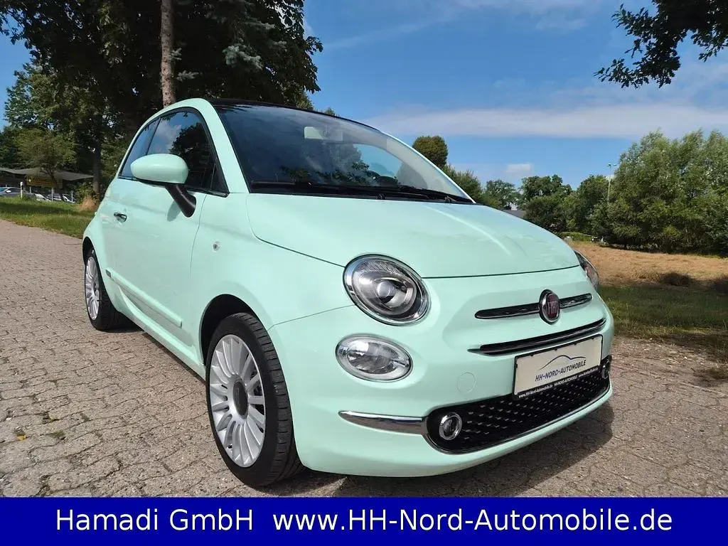 Gebraucht Fiat 500C Lounge 69 PS (50 kW) 2018 Grün Cabrio