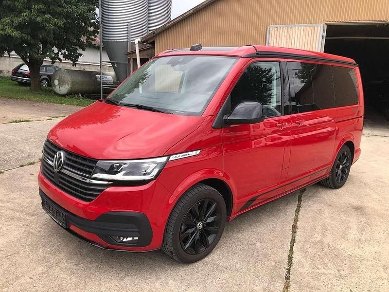 Kirschrot Gebraucht 2022 VW California Edition Van | 54.900 € (Superpreis) - Bild 1/4