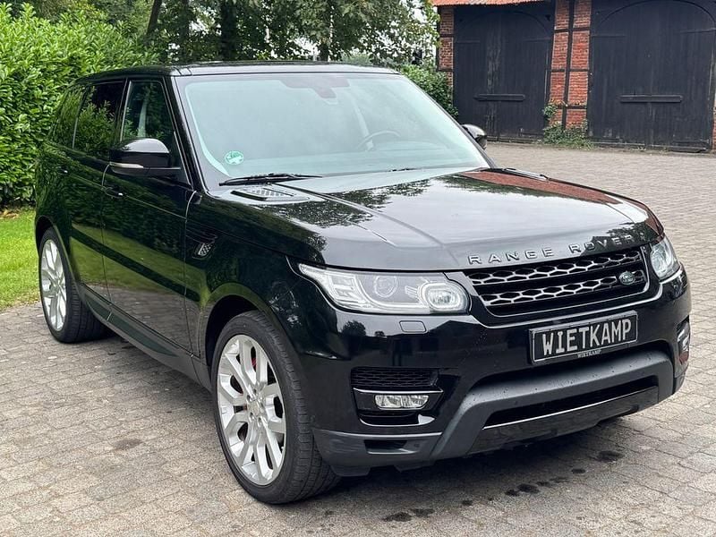 Santorini black Gebraucht 2015 Land Rover Range Rover Sport HSE Dynamic SUV | 22.980 € (Superpreis) - Bild 1/4