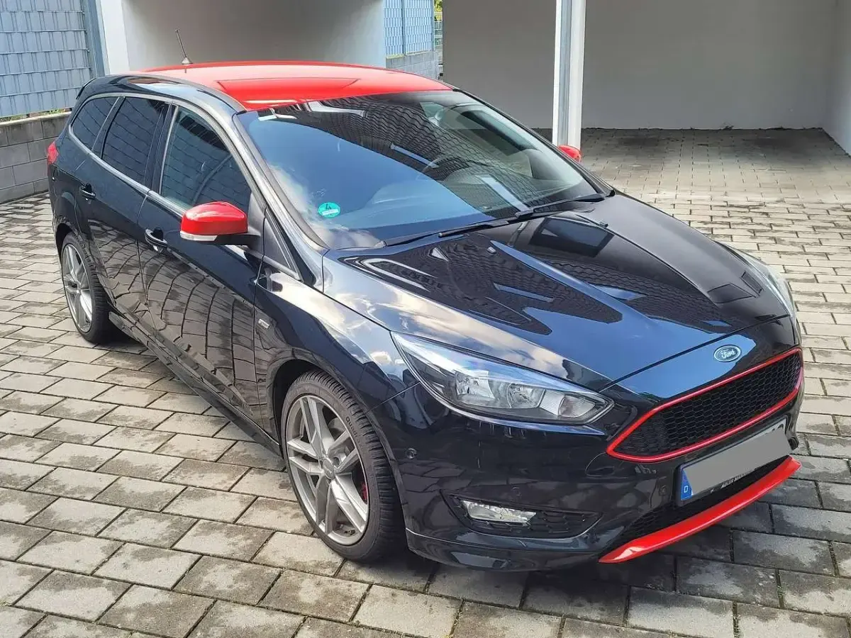 Gebraucht Ford Focus ST-Line 150 PS (110 kW) 2018 Schwarz Kombi