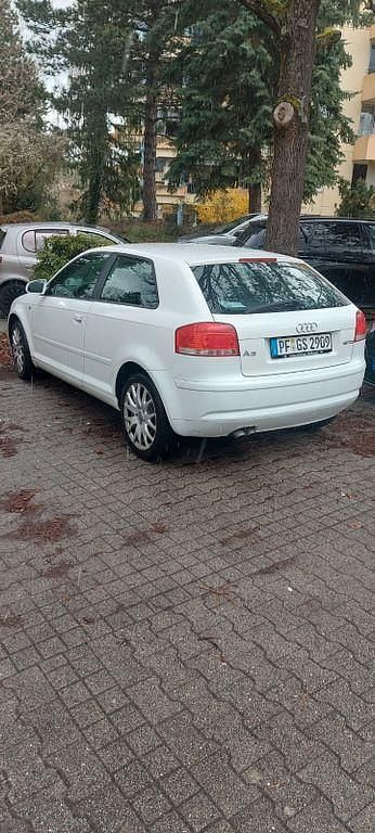 Gebraucht Audi A3 S-Line 105 PS (77 kW) 2006 Weiß Kleinwagen