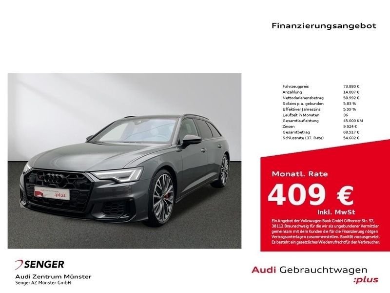 Grau Gebraucht 2022 Audi S6 Ambiente Kombi | 73.880 € - Bild 1/4