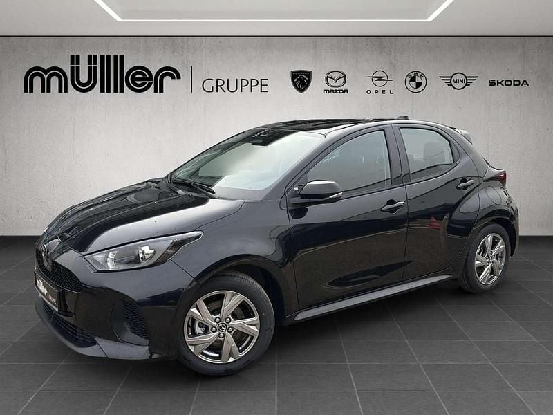 Neu Mazda 2 Exclusive 116 PS (85 kW) 2025 Opera black Kleinwagen