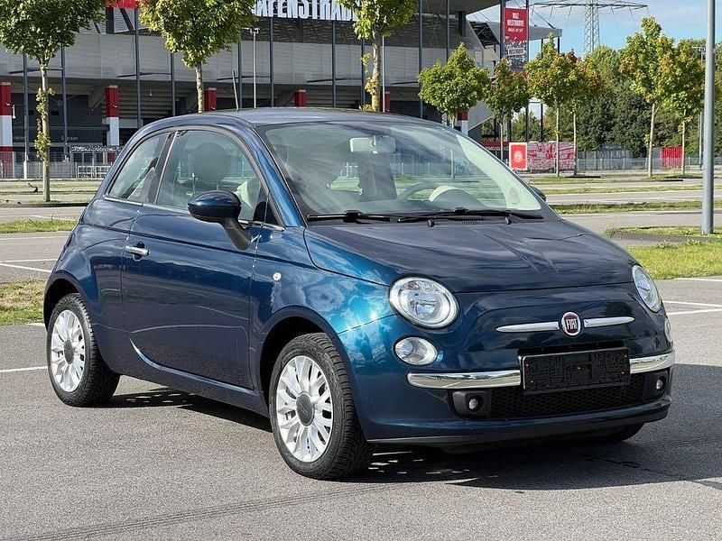 Blau Gebraucht 2015 Fiat 500 Lounge Kleinwagen | 7.999 € (Fairer Preis) - Bild 1/4