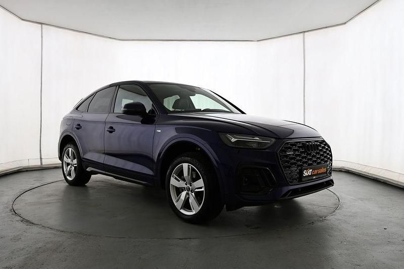 Blau Gebraucht 2022 Audi Q5 Sportback Sport SUV | 37.990 € (Fairer Preis) - Bild 1/4