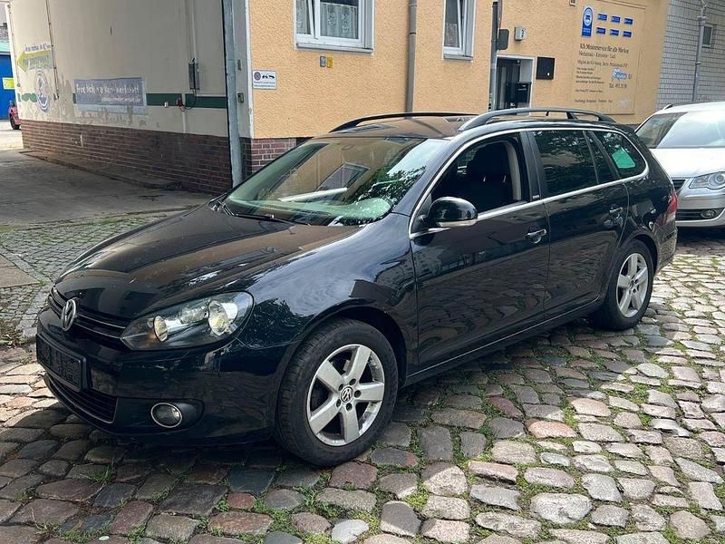 Schwarz Gebraucht 2012 VW Golf VI Style Kleinwagen | 3.999 € (Guter Preis) - Bild 1/4