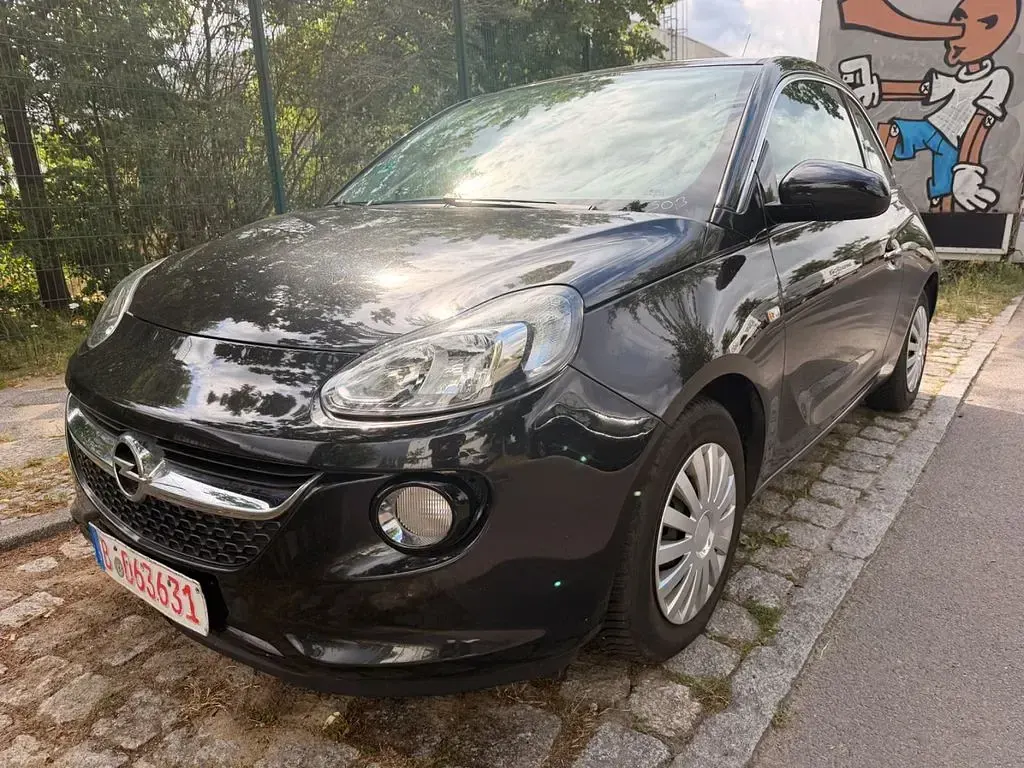 Gebraucht Opel Adam 69 PS (50 kW) 2014 Schwarz Kleinwagen