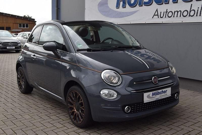Grau Gebraucht 2019 Fiat 500C Collezione Cabrio | 14.950 € (Fairer Preis) - Bild 1/4