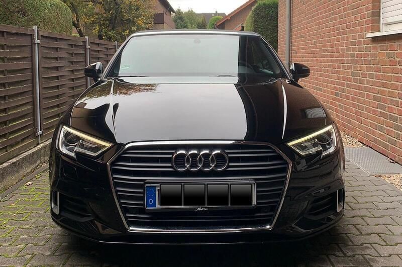 Schwarz Gebraucht 2018 Audi A3 Cabriolet Design Cabrio | 22.499 € (Etwas zu teuer) - Bild 1/4