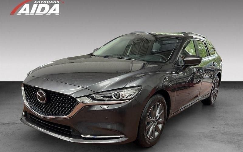 Machine grey metallic Gebraucht 2024 Mazda 6 Center-Line Kombi | 29.950 € (Fairer Preis) - Bild 1/4