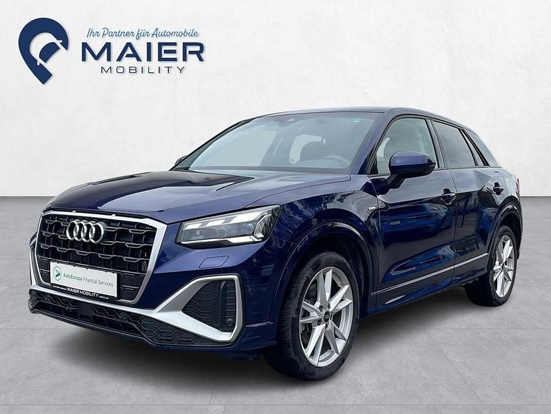 Blau Gebraucht 2024 Audi Q2 S-Line SUV | 28.950 € (Superpreis) - Bild 1/4