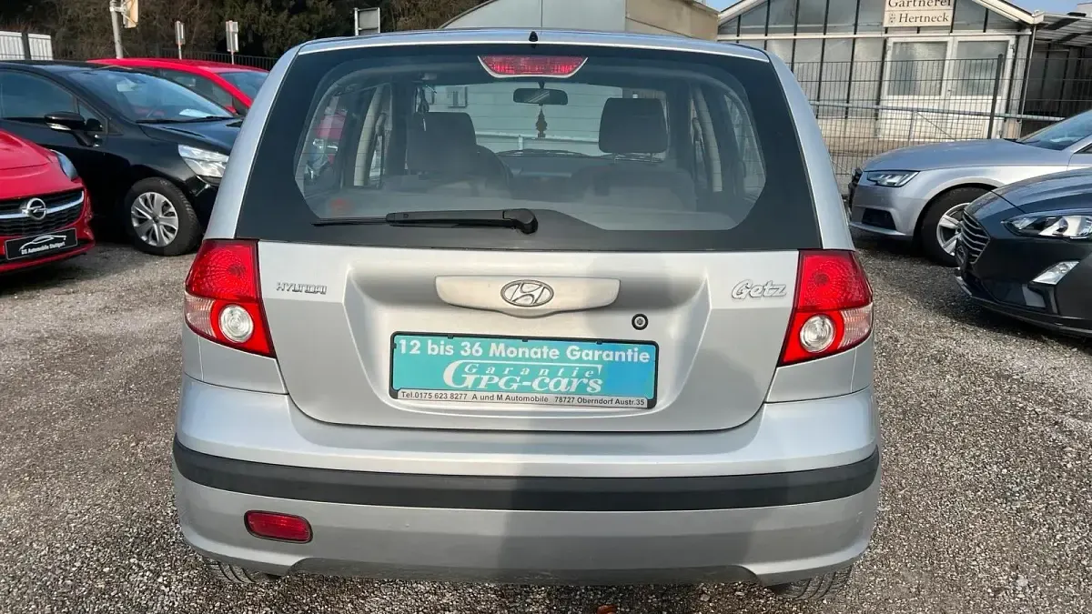 Gebraucht Hyundai Getz 63 PS (46 kW) 2005 Silber Kleinwagen