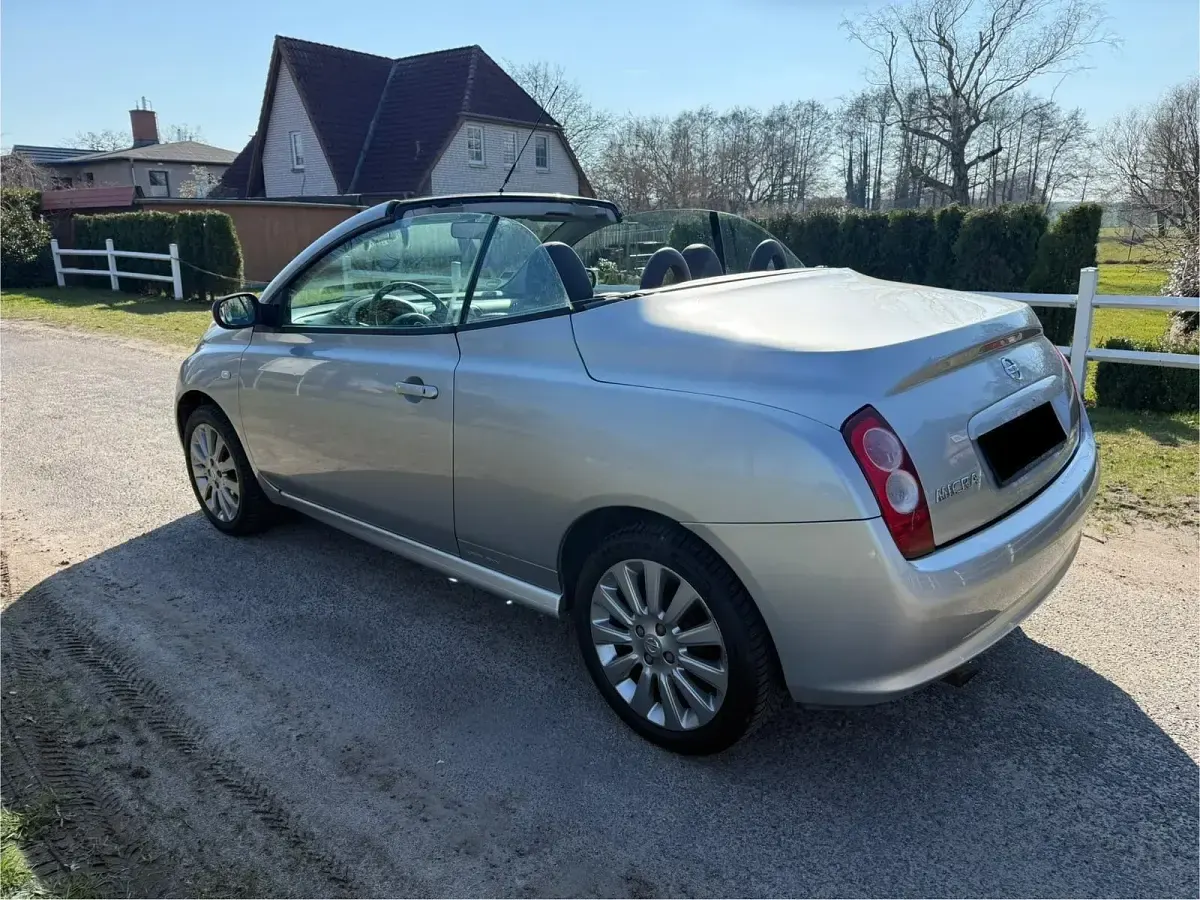 Gebraucht Nissan Micra 110 PS (80 kW) 2006 Silber Cabrio