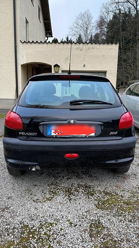 Gebraucht Peugeot 206 109 PS (80 kW) 2003 Schwarz Kleinwagen