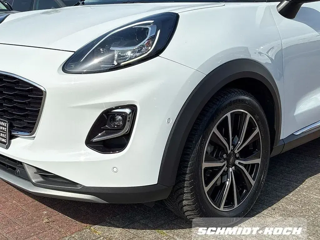 Gebraucht Ford Puma Titanium 125 PS (91 kW) 2020 Frostweiß (weiß) SUV