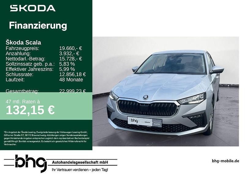 Gebraucht Skoda Scala Essence 116 PS (85 kW) 2025 Silber Kleinwagen