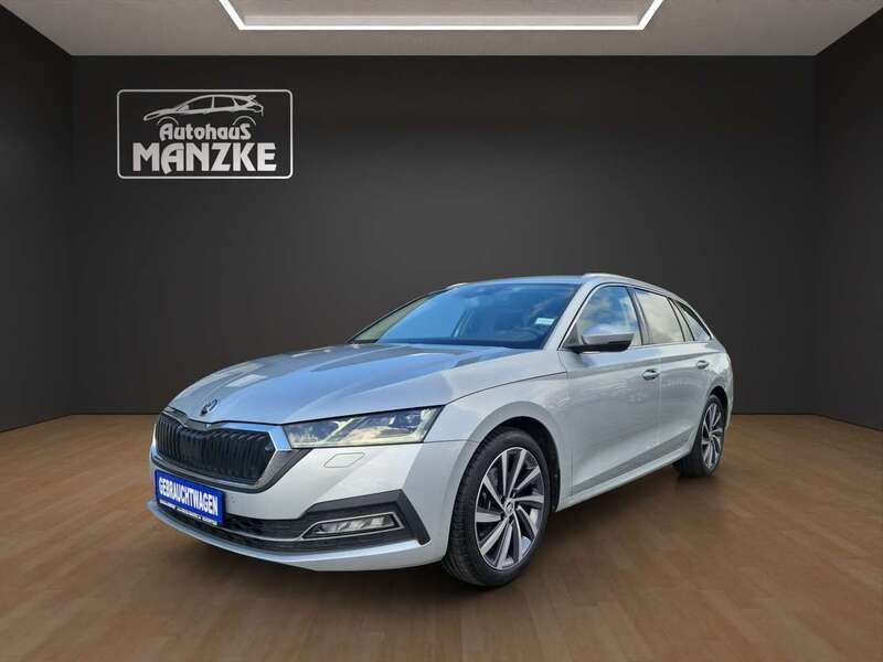 Brilliantsilber metallic Gebraucht 2022 Skoda Octavia Style Kombi | 26.290 € (Fairer Preis) - Bild 1/4