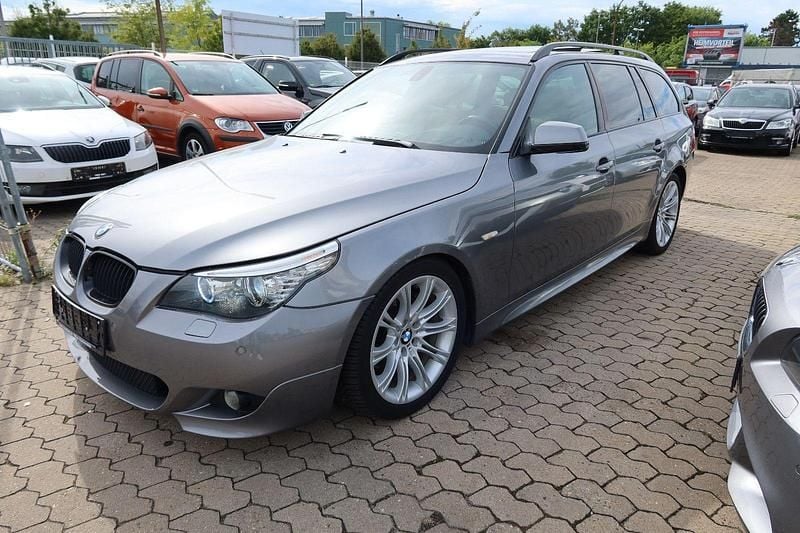 Grau Gebraucht 2009 BMW 530 M Sport Kombi | 7.990 € (Superpreis) - Bild 1/4