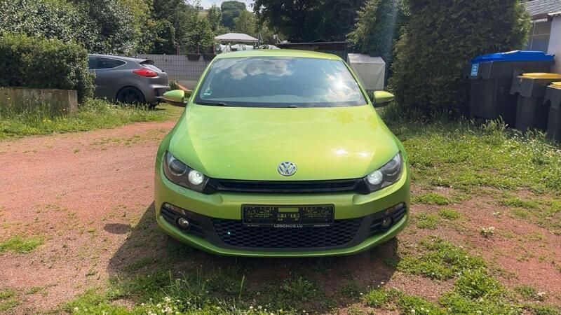 Grün Gebraucht 2009 VW Scirocco Coupé | 4.900 € (Superpreis) - Bild 1/4
