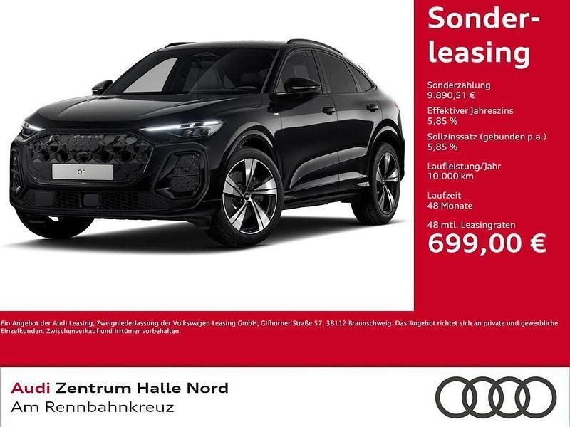 Mythosschwarz metallic Neu 2025 Audi Q5 Sportback Edition .1 SUV | 78.490 € (Fairer Preis) - Bild 1/4