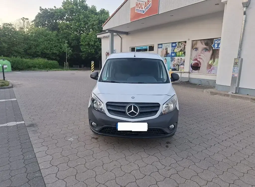 Gebraucht Mercedes Citan 108 75 PS (55 kW) 2018 Weiß Van / Kleinbus