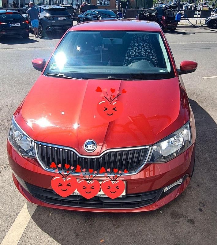 Rot Gebraucht 2017 Skoda Fabia Kleinwagen | 8.000 € (Superpreis) - Bild 1/4