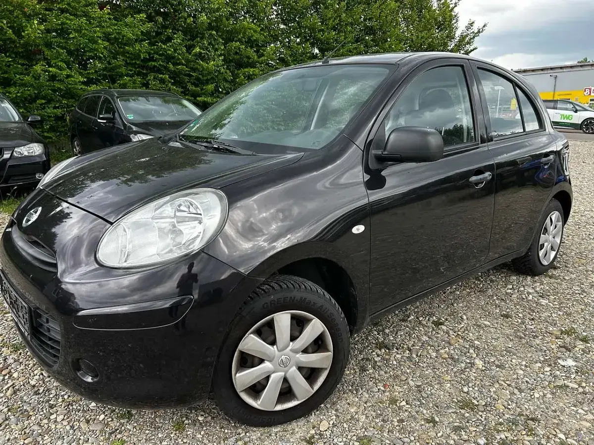 Gebraucht Nissan Micra Acenta 80 PS (58 kW) 2012 Schwarz Kleinwagen