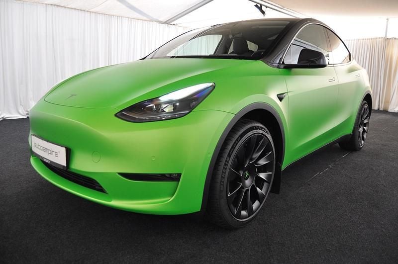 Gebraucht Tesla Model Y Long Range AWD 378 kW (514 PS) 2022 Grün SUV