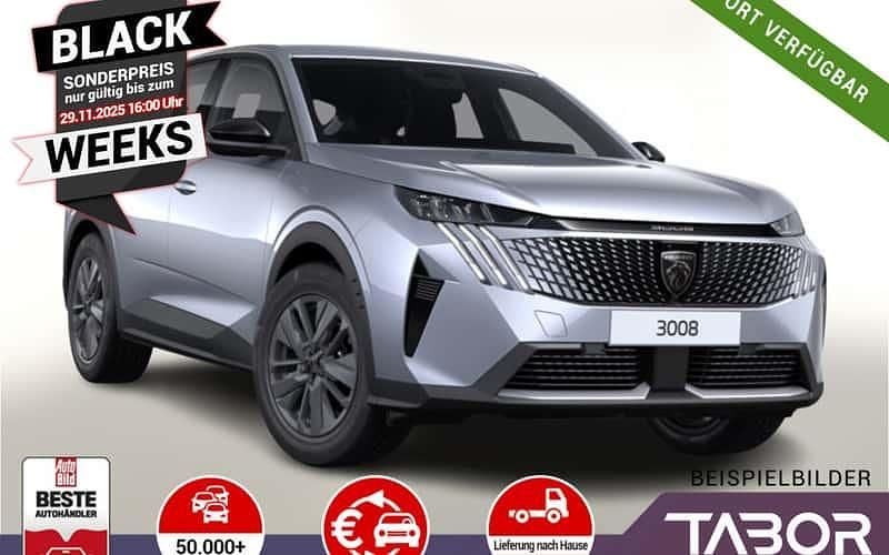 Silber Neu 2025 Peugeot 3008 Allure SUV | 29.988 € (Superpreis) - Bild 1/4